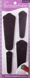Scissors sheaths by SCISSORFOBZ with ScissorGripper -VALUE PACK-4 sizes- Designer Scissor Covers Holders for embroidery sewing quilting - Quilters...
