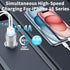 ?MFi Certified?iPhone 15 Car Charger Fast Charging, Rombica 4.8A Dual USB Car Power Cigarette Lighter USB-C Car Charger + 2Pack Tyep-C Cable for i...