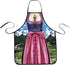 MOMOONNON Dirndl Apron for Women - German Lederhosen Apron for Oktoberfest & Bavarian Kitchen Cooking, Grilling, BBQ & Baking...