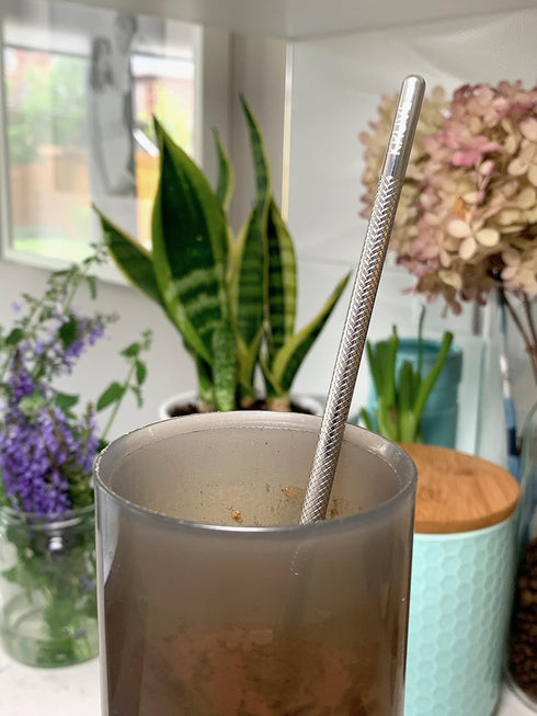 Coffee Brew Stick, Use To Agitate Grounds During The Brew Process When Making Pour Over, French Press Or Other Brew Method, 8.6 inch Stainless Ste...