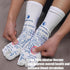 Reflexology Socks with Trigger Point Massage Tool, Foot Pain Relief Remedy for Foot Massage (Women-Small)...