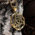 bahamut Celtic Knot Triquetra Cross Pendant Necklace for Men Woman,Vintage Norse Viking irish Trinity Protection Amulet Jewelry Gifts...