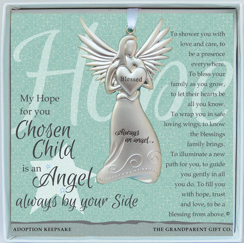 Always an Angel Adoption Baby or Child Keepsake Gift/Ornament...