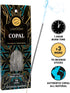 Copal Incense Sticks Smudge Kit (70 pcs) — 100% Pure Long Burning White Copal Resin Day of The Dead Incense from Mexico...