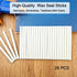 Wax Seal Stick, Zifospy 26 Pieces Mini Glue Gun Wax Seal Sticks,for Letter Greeting Cards Wine Sealing Crafts Making Wedding and Party Invitations...