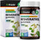 Resveratrol Gummies - Potent Resveratrol 1000 mg Organic Supplement - Bioavailable 98% Pure Trans Resveratrol - Antioxidant Support - 60 Vegan Che...