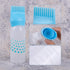 Framendino, 1 Pack Blue Hair Oil Applicator Bottle Root Comb Applicator Bottles for Hair Care...