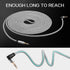 3.5mm Audio Cable 4 ft AUX Cord Male to Male AUX Headphone Cable aux Cable Stereo Aux Jack to Jack Cable 90 Degree Right Angle Auxiliary Cord......