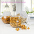 DilaBee 3 Pack Plastic Candy Jar - 48oz Round Candy Jars with Lids for Candy Buffet, Kitchen & Office Desk - Plastic Jars with Lids for Candy, Coo...
