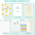 OUTSHINE 6 x9 Lemons Hardcover Recipe Binder, Blank Recipe Binder to Write in Your Own Recipes, Recipe Binder, Recipe Book Blank, Recipe Notebook,...