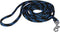 Dogs My Love 6ft Long Braided Rope Dog Leash Blue with Black 6 Sizes (XXSmall: 6ft Long; 0.15" Diam (4mm))...
