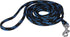 Dogs My Love 6ft Long Braided Rope Dog Leash Blue with Black 6 Sizes (XXSmall: 6ft Long; 0.15" Diam (4mm))...