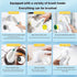 Cordless Electric Spin Scrubber, KIRIKIT Handheld Electric Cleaning Brush with 5 Replaceable Heads for Bathtub/Kitchen/Bathroom/Floor/Dish/Car/Sho...