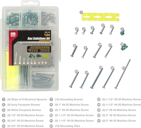 Gardner Bender Outlet Box Solutions Kit (BSK-100)...