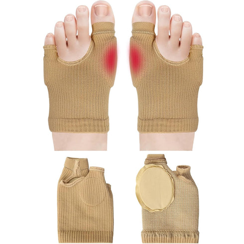 Upgrade Bunion Pads for Women Men,union Relief Protector Guards for the Thumb and Little Toe,Hallux Valgus Pain Relief Non-Slip Toe Straightener (...