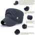 Waterproof Army Cadet Caps for Men Quick Dry Military Cadet Hats for Women Flat Top Patrol Castro Corps Dad Hat...