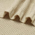 mimixiong Baby Blanket Knit Swaddle Blanket Soft Warm Crochet Neutral Receiving Unisex Baby Blanket for Boys and Girls Light Camel40 x 30 inches...