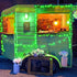 33ft 100 LED String Lights Indoor - Christmas Lights Outdoor 8 Modes Clear Wire Waterproof Plug in Twinkle Fairy Lights for Christmas St Patricks ...