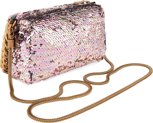 Montana West Sequin Bag Bling Sparkly Purse Evening Party Rhinestone Bag Clutch Handbag Crossbody Purse for Women...