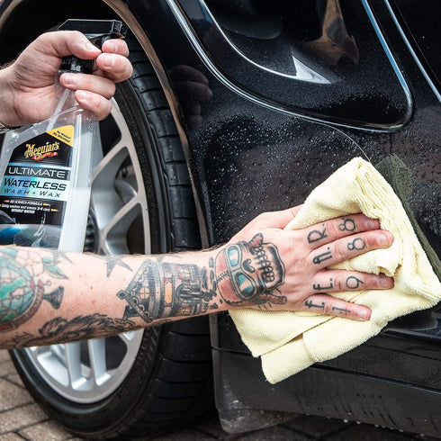 Meguiar's Supreme Shine Microfiber Towels for Cars, Absorbent Ultra-Plush Car Microfiber Towel Set for Effectively Removing Car Care Products With...