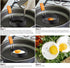 Egg Rings,Stainless Steel Griddle Frying Egg with Silicone Handle,Nonstick Egg Cooking Rings,Omelet Ring,Pancake Ring Round Cooking Rings Molds Fo...