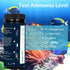 Ammonia Test Kit for Aquarium Freshwater: 100 Counts Aquarium Ammonia Test Strips for Fish Tank Ammonia Tester for Aquarium Pond - Testing for Amm...