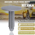 Rexka 30pcs Quarter Headlining Trim Panel Retainer Clips 15006827 Gray Nylon for GM Chevy Trucks Pickup Yukon H2 Escalade Tahoe Suburban 1500 2500...