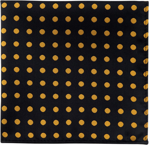 Retreez 5 Piece Assorted Woven Microfiber Premium Pocket Square Gift Box Set - Set 014...