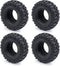4PCS 1.0 Tires All Terrain Super Soft Sticky Tires for 1/18 TRX4M 1/24 SCX24 FCX24 AX24 Upgrade Parts (A)...