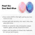 Jacquard Pearl Ex Pigment Powder 0.5 oz Duo Red/Blue - Loose Mica Powder for Epoxy Resin, Watercolors, Calligraphy Ink & Clay - Epoxy Pigment Powd...