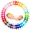 CÉLLOT 40 Colors Baby Bow Headbands 3" Hair Bows Super Soft Nylon Headbands for Baby Girls Infants preemie and Newborn Kids Hair Accessories...