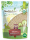 Food to Live Organic Hulled Sesame Seeds, 8 Ounces – Whole Raw White Sesame Seeds, Non-GMO, Kosher, Vegan, Unroasted, Bulk. High in Iron, and Calc...