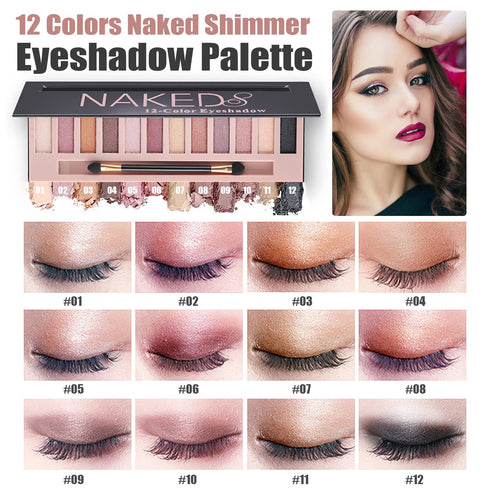 All in One Makeup Kit for Women Full Kit, Includes 12 Colors Naked Eyeshadow,Liquid Foundation, Lipstick Set, Mascara, Makeup Brush, Makeup Sponge...