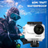 Waterproof Case&Floating Hand Grip Compatible with Insta360 GO 3, Protective Underwater Dive Housing Shell with Bracket Accessories for Insta360 G...