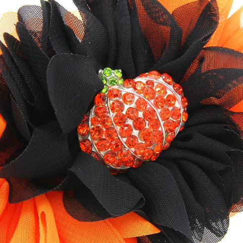 Baby Girl Toddler Halloween Pumpkin Hair Band Infant Hair Band Accessories (A)...