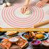 Silicone Baking Mat, Qidoe (16"x 24") Extra Thick Non Stick Baking Mat with Measurement Fondant Mat/Dough Rolling Mat/Counter Mat/Pizza Mat/Oven L...