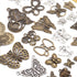 100g Mixed Butterfly Charms Vintage Fly Insect Pendant Charms for Necklace Bracelet Jewelry Making Crafting...