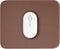 Brown Mouse Pad, Nice and Cute Mouse Pad, Splash-proof Textured 10.2 x 8.2Inch, Stitched Edge Non-Slip Waterproof Rubber Mouse Pad...