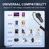 SUNDA USB C Fast Car Charger 51W Dual Ports, Built-in 5.9FT Type C Phone Charger Cable, USB-C Port Charger with PPS 33W/PD 30W/&QC 18W, Compatible...