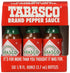 TABASCO brand Pepper Sauce "6-pack Miniatures" 1/8oz....