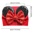 J&J Boutiques Mouse Ears Headband/Headwrap - Toddler, Baby, Kids - Party supplies - Red...
