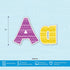 Barker Creek Letter Pop-Outs, 4" Kai Ola Sea Life, Multicolor Designer Letters for Bulletin Boards, Breakrooms, Reception Areas, Signs, Displays, ...