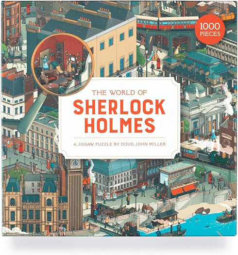Laurence King The World of Sherlock Holmes 1000 Piece Puzzle...