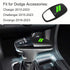 SENSHINE Gear Shift Knob Head Cover for Dodge Charger Challenger Accessories 2015-2023 2024 Durango 2016-2024 ABS Interior Shell Insert Decoration...