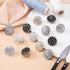 PAGOW 20Pcs AB 4 Styles Rhinestone Buttons Crystal Embellishments Sew on Clothing Buttons...