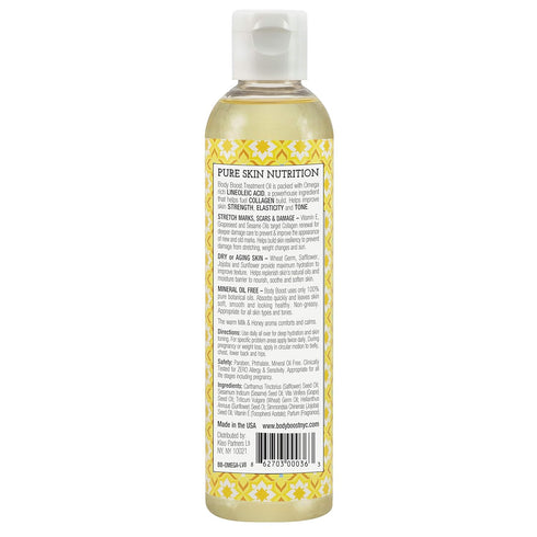 Body Boost Milk & Honey Stretch Mark Oil 8oz- For Stretch Marks and Scars- Pregnancy and Nursing Safe...