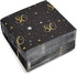 Sparkle and Bash Bulk Happy 80th Birthday Napkins for Party Decorations, 2-Ply, Black and Gold (6.5 x 6.5 In), Pack of 100-80th Birthday Decoratio...