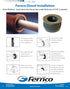 Fernco P22U-205 2-in. Service Weight Cast Iron Hub to 2-in. Sch. 40 PVC Compression Donut, 2-Pack...