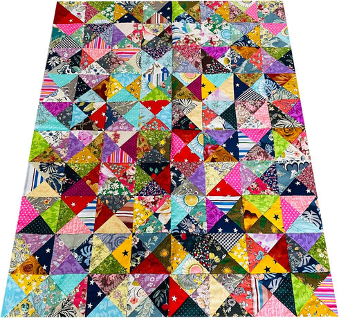 200pcs 4" x 4" Cotton Quilting Fabric Squares Fat Quarter Bundles Fabric for DIY Craft Patchwork,Floral...