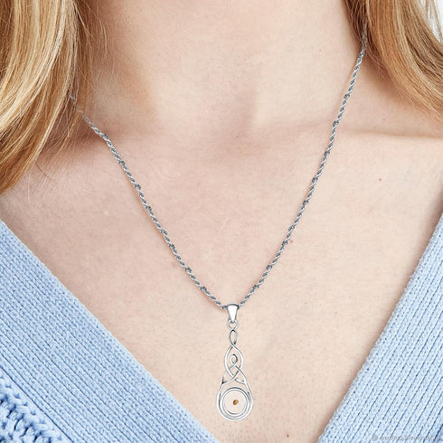 Mustard Seed Necklace Faith Mountain/Cross Christian Necklace Jewelry Gifts for Women...